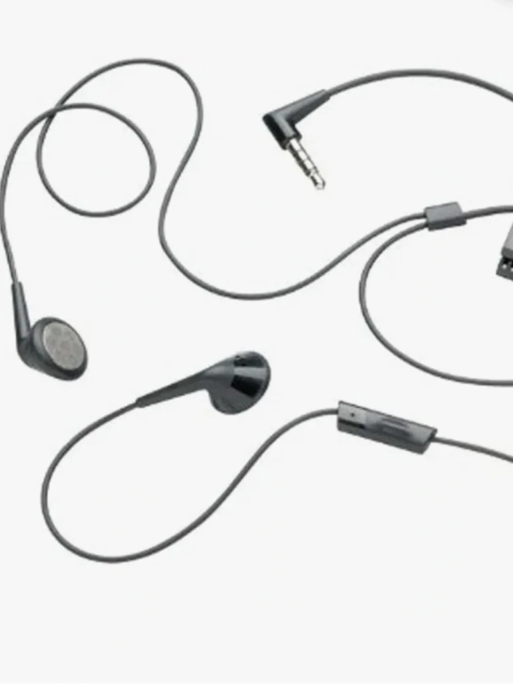 Blackberry Wired Earbud Headphones 3.5mm Stereo model number HDW-24529-001